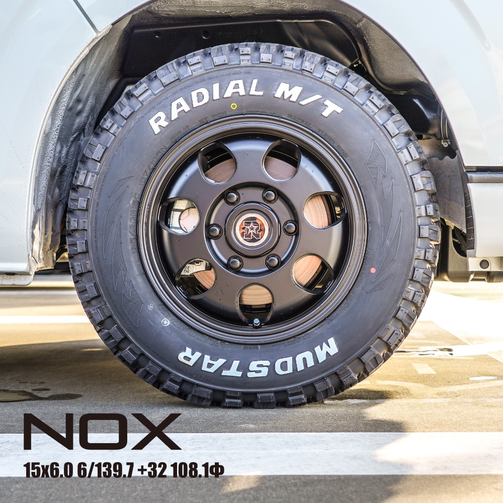 決算セール】RIVAI NOX 15×6.0J 6/139.7 +32 MB リヴァイ ノックス